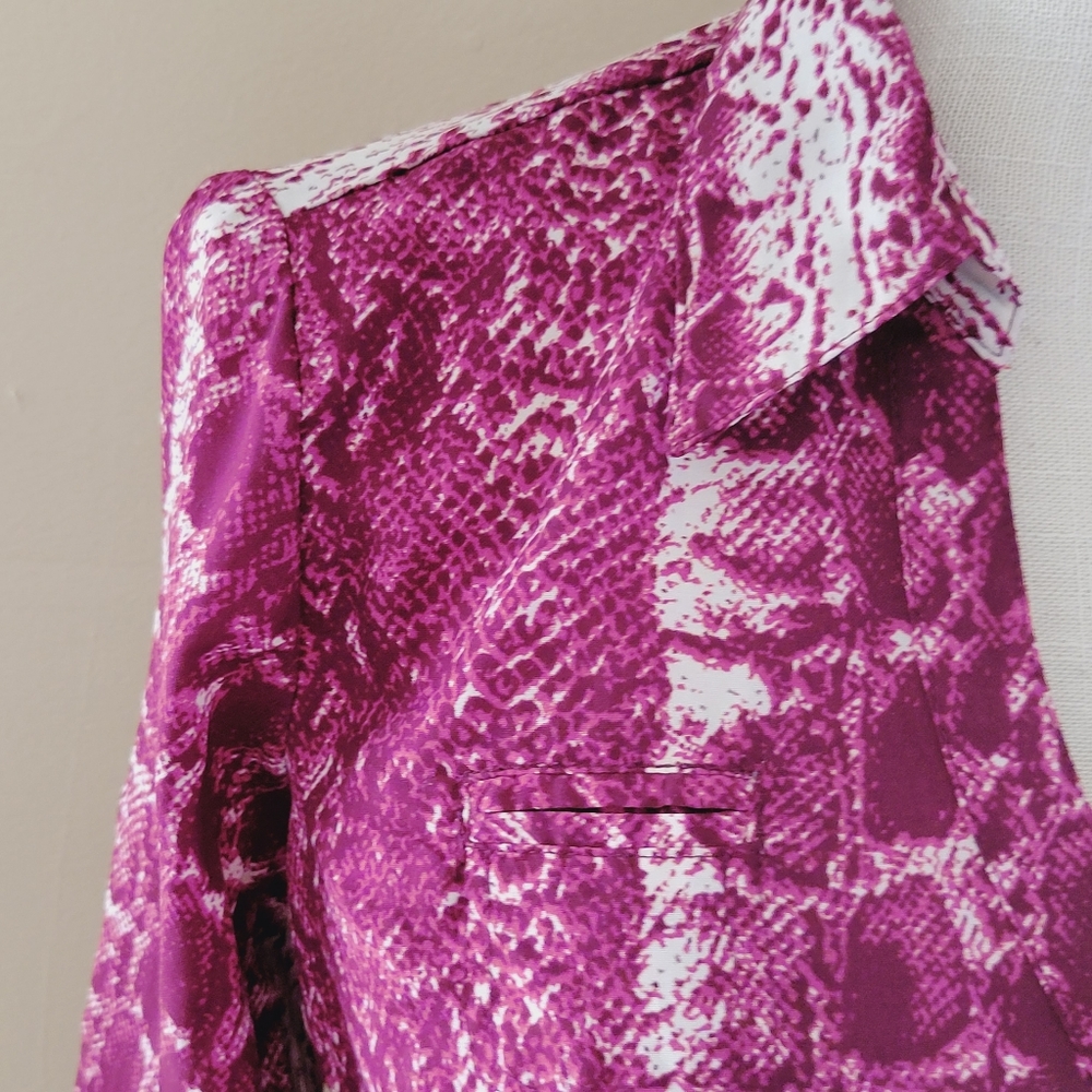 Millennium Printed Button Down Size Medium - image 2